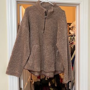 NWT Old Navy Sherpa Sweater. XXL. Super soft.